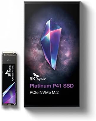 SK Hynix Platinum P41 1TB PCIE NVME GEN4 M.2 2280 משחק פנימי משחקי SSD, עד 7,000MB/S