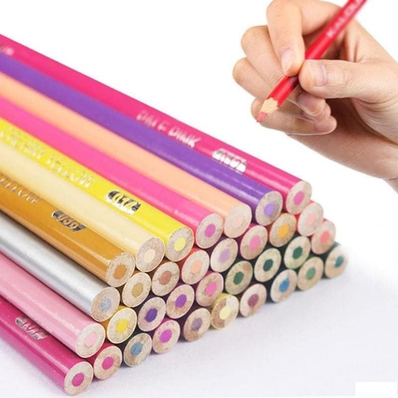 ZSEDP 180 צבעים קופסת מתכת עפרונות צבעוניים צביעה עפרונות צבעים מבוססי שמן עבור אמנים
