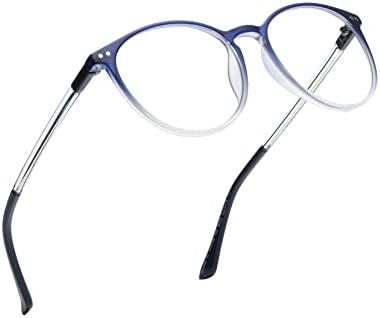 כחול אור חסימת משקפיים, לחתוך 400 מחשב קריאת משקפיים עבור אנטי לחץ בעיניים, קל משקל מסגרת עבור גברים/נשים