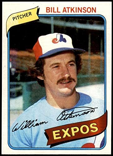 1980 Topps 415 Bill Atkinson Montreal Expos NM/MT Expos