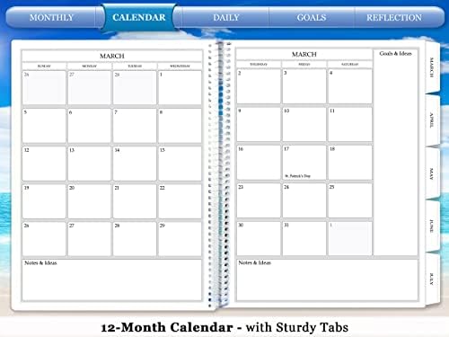 כלים 4wisdom מרץ 2023-2024 מתכנן - מדי יום מדי יום חודשי - SoftCover - סחלב סגול