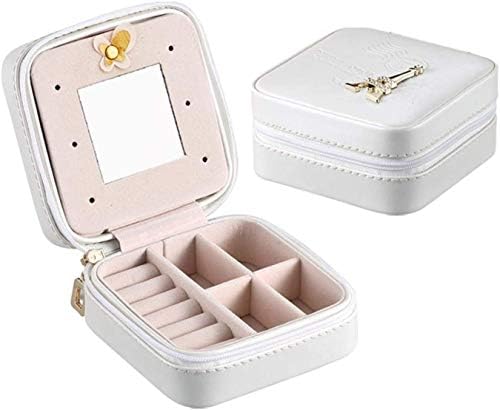 קופסא אחסון תכשיטים תצוגת תיבת תכשיטים תיבת תכשיטים ניידים קופסאות קופסאות קופסאות רוכסן קופסאות