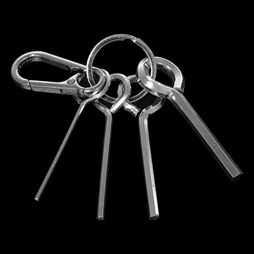 ג ' יאנלינג 1 סט טבעתי אלן ברגים סט סטנדרטי נצמד מפתח עם מלא לולאה, פלדה משושה מפתח סט עבור לדחוף