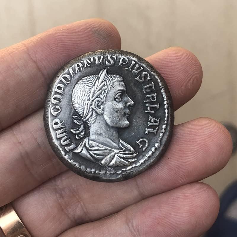מטבעות יוונים פליז מכסף מלאכות עתיקות מצופות מטבעות זיכרון זרות בגודל לא סדיר כיתה 112