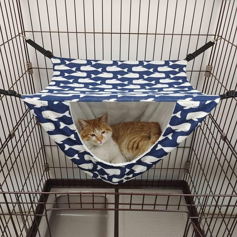 חתולי ערסל לחיות מחמד כלוב תליית מיטה רך קטיפה חתול מיטת בית ערסל חם חתלתול כיסא ערסל כרית מחצלת
