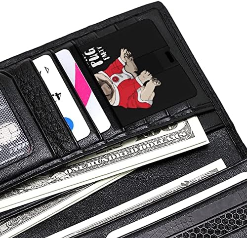 כרטיס אשראי של סנטה פאג USB פלאש מזיכרון מותאם אישית מקל אחסון מקש כונן 32 גרם