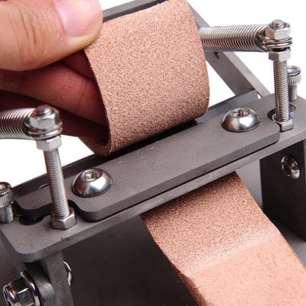 סלקת עור ידנית מקלידת פילינג מפצל DIY מכונת גלגול ידית ידית כלים לקליפות עור מכונת חפירה DIY 6 יחידות להבים