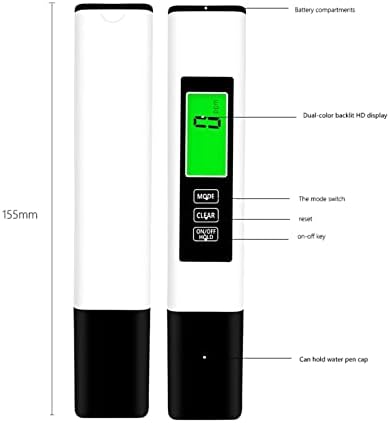Leefasy TDS Meter דיגיטלי דיגיטלי בדיקת איכות שתייה