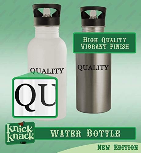 מתנות Knick Knack UNISON - בקבוק מים מפלדת אל חלד 20OZ, כסף
