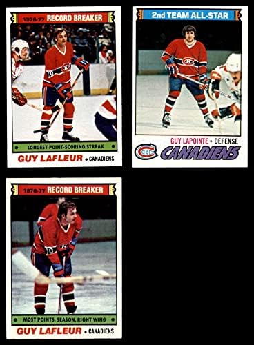 1977-78 Topps Montreal Canadiens ליד צוות הצוות מונטריאול קנדינס לשעבר/MT+ Canadiens