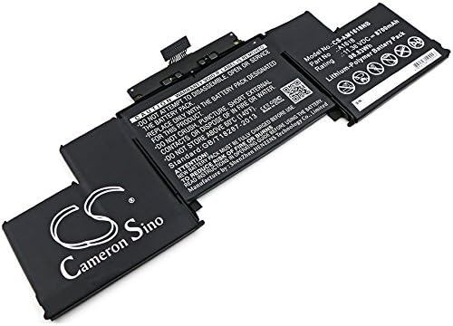 קמרון סינו סוללה מחליפה חדשה מתאימה ל- Apple A1398 רשתית 2015, MacBook Pro 15 A1398 רשתית רשתית