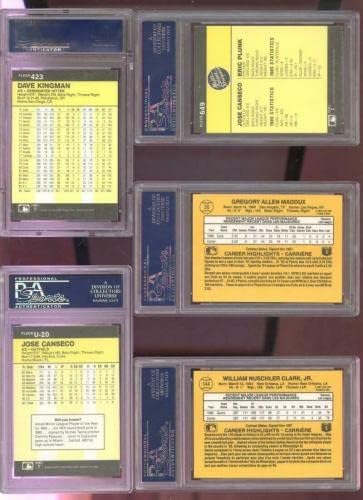 1986 Fleer 423 דייב קינגמן A's PSA 10 כרטיס בייסבול מדורג MLB GEM MT MINT - קלפי בייסבול מטלטלים