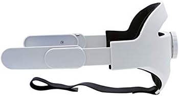 מתכוונן ראש רצועת עבור צוהר קווסט 2 מציאות מדומה אוזניות, ריפוד קצף נוח פו רצועה, כוח אחיד, להקל על ראש לחץ