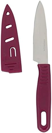 הלן של אסיה מטבח אוניברסלי קילוף פיקניק סכין, 3.75-אינץ להב, נירוסטה עם בטיחות כיסוי