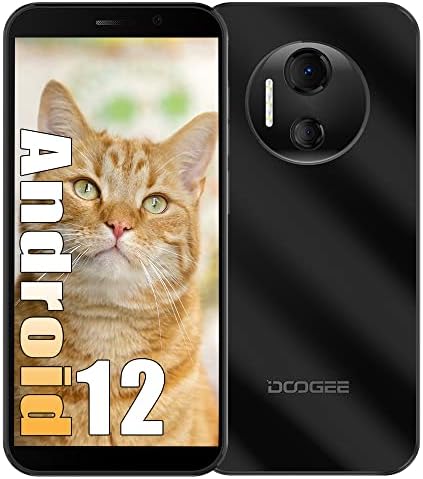 DOOGEE X97 PRO טלפון סלולרי לא נעול, 4GB+ 64GB אנדרואיד 12 סמארטפון, מצלמה 12MP+ 5MP מצלמה, 6.0 HD+ מסך