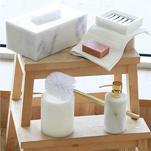 YO-YO2015 מברשת אסלה שיש קערת שירותים לבנה קערת אסלה מחזיק כלי ניקוי אמבטיה עם מברשת אסלה בסיסית