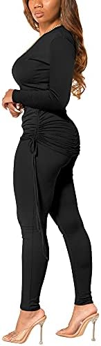 תלבושות ספורט מזדמנים של נשים 2 חלקים תלבושות שרוול קצר חולצת טריקו גוף מכנסיים ארוכים מכנסיים רצועות אימונית