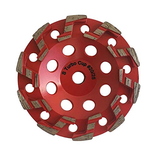4.5 גלגלי שחיקת יהלומים בעלי ביצועים גבוהים לבטון אגרסיבי, צבע, אפוקסי, מסטי, הסרת ציפוי, 20/25 חצץ,