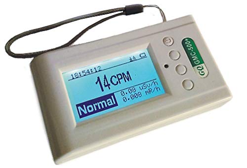 GQ GMC-500PLUS GEIGER COUNTER CONTREAR CADETER GANETER GANECTER MINOTER DOSIMETER, לבן