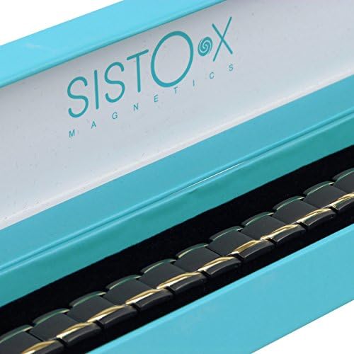 צמיד Sisto-X/Titanium בטיפול פרו שחור/זהב ניאודימיום