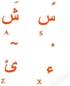 ערבית מקלדת מדבקות שקוף רקע כתום אותיות עבור מחשב מחשב נייד מקלדות