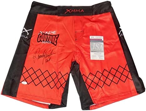 רנדי קוטור חתימה MMA נלחמת בגזעים/מכנסיים קצרים - JSA COA! - גופיות UFC עם חתימה וגזעים