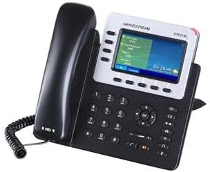 Grandstream GXP2140 4 קו HD VoIP ip gigabit טלפון Bluetooth Poe Color LCD