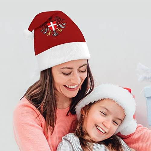 דגל של וינה חג המולד כובע רך קטיפה סנטה כובע מצחיק כפה עבור חג המולד לשנה חדשה חגיגי מפלגה