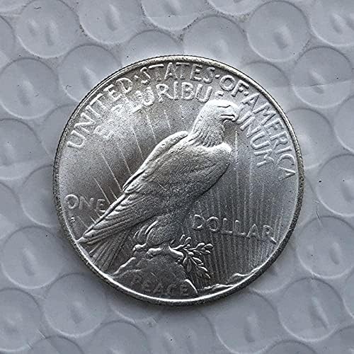מטבע אתגר 1928-S מטבע אמריקאי העתק זיכרון מטבע זיכרון מלאכות עתיקות מצופות כסף מצופה כסוף מטבע זיכרון
