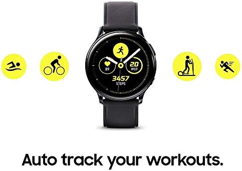 Samsung Galaxy Watch Active 2 שעון חכם עם ניטור בריאות מתקדם, מעקב אחר כושר וסוללה לאורך זמן, זהב ורוד