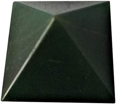 פירמידה אבן חן אוונטורין ירוקה פרלפלדיפ: סלע ריפוי טבעי מלוטש יד לאנרגיה חיובית