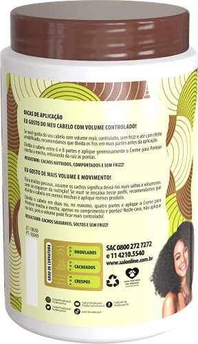 Linha Tratamento Line Line - Creme Para Pentear de Coco Tratamento Profundo 1000 GR - אוסף - טיפול