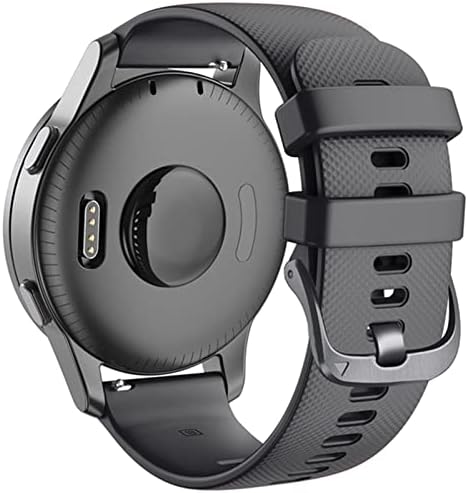 DJDLFA 22 ממ ספורט סיליקון רצועת רצועת רצועת רצועת Garmin Active/ Venu 2/ vivoactive 4/ forerunner