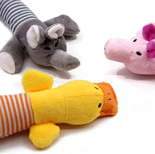 JZRH PET מספקת צעצועי קטיפה ארבע רגליים, צעצועים קוליים, צעצועים חינוכיים, ברווז צעצועים אינטראקטיביים