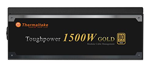 Thermaltake Studpower 1500W 80 פלוס זהב חצי מודולרי PSU ATX 12V או EPS 12V אספקת חשמל שקט אולטרה שקט PS-TPD-1500MPCGUS-1