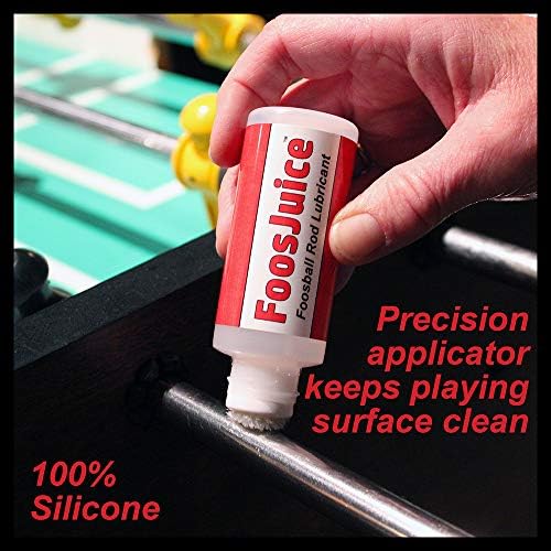 נקודה ב- Foosjuice סיליקון סיליקון מוט חומר סיכה עם המוליך העליון של דאובר - סיכה נקייה