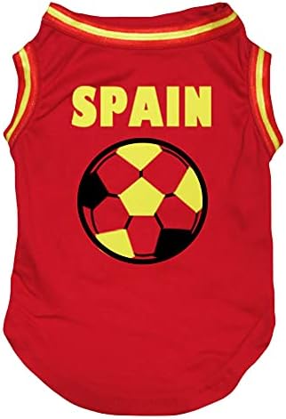 חולצת כלבים גור כדורגל של פטיטבלה ספרד
