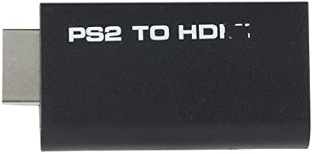 HGVVNM PS2 PS2 ל- HDMI 480I/480P/576I ממיר וידאו שמע עם פלט 3.5 ממ תומך בכל מצבי התצוגה