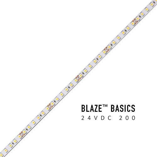 Diode LED Blaze ™ יסודות 200 אור קלטת LED 24V 5000K 16.4ft 2.93/ft סליל