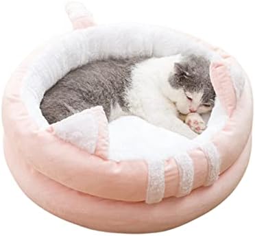 חצי סגור חתול מיטת סופגנייה כלב מיטת מחצלת כרית מיטת צבע 6 בית עבור כלב חתול מחמד אספקת בית תפאורה