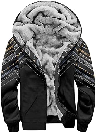 קפוצ'ונים לגברים עם עיצובים שרוול ארוך סוודר רוכסן חליפת כותנה עבה