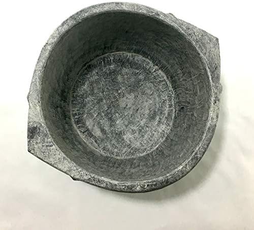 כלי בישול עתיקים, סיר אבן סבון הודית, קטנים, 2 ליטרים