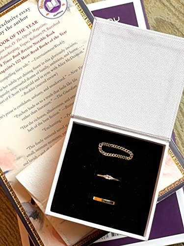 טבעת אירוסין מואסניט מזהב צהוב 14 קראט לנשים / טבעת הבטחת שלוש אבנים מזהב מלא / טבעות ערימה עדינות של מואסניט