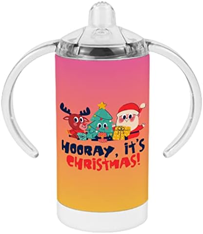 כוס קש לחג המולד של קוואי-כוס קש לתינוק של סנטה-כוס קש לעץ חג המולד