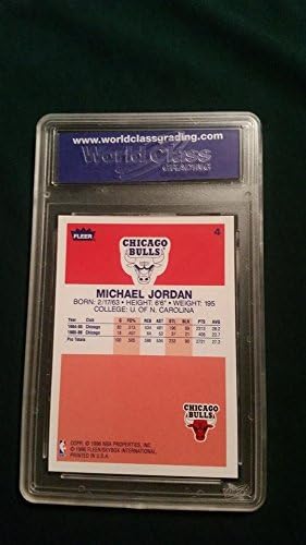 1996-97 מייקל ג'ורדן עשור עשור של כרטיס טירון מצוין מספר 4