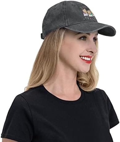 זכוכית להקת חיות בייסבול כובע לגברים נשים רטרו בייסבול כובעי חיצוני ספורט כותנה אבא כובע שחור