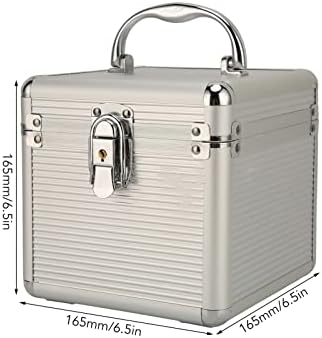 כונן קשיח אחסון תיבת מזוודה, כונן קשיח אחסון מקרה כסף אבטחת נעילת עיצוב עבור 2 איקס 2.5 ב דיסקים קשיחים