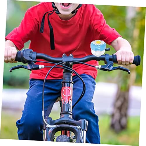 ילדי קטנוע 12 יחידות פעמון בני אופני אביזרי קטנוע עבור בני אופני פעמון לילדים אופני קרנות מעורר ידית בר פעמון
