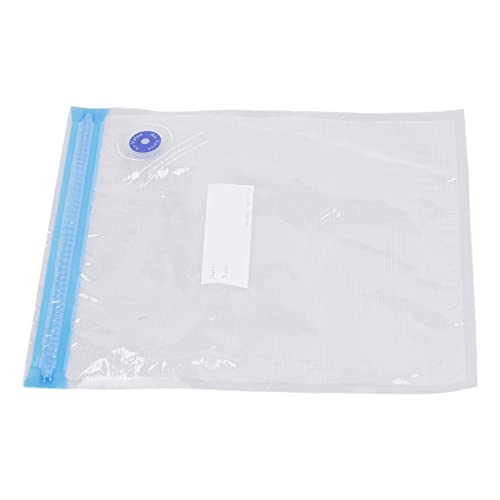 שקית אחסון ואקום LBEC, שקיות אחסון מזון ברורות אבק אבק אבק 6 יח 'PE PA ניתן לשימוש חוזר לבגדים