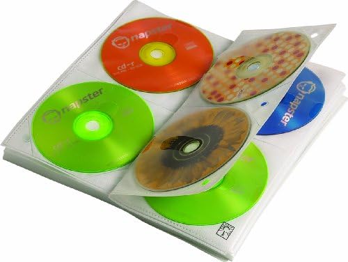 מקרה לוגיקה-200 200 דיסק קיבולת תקליטור שרוולים דפים
